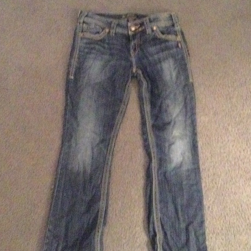 Silver jeans. W30/L33. Like new
